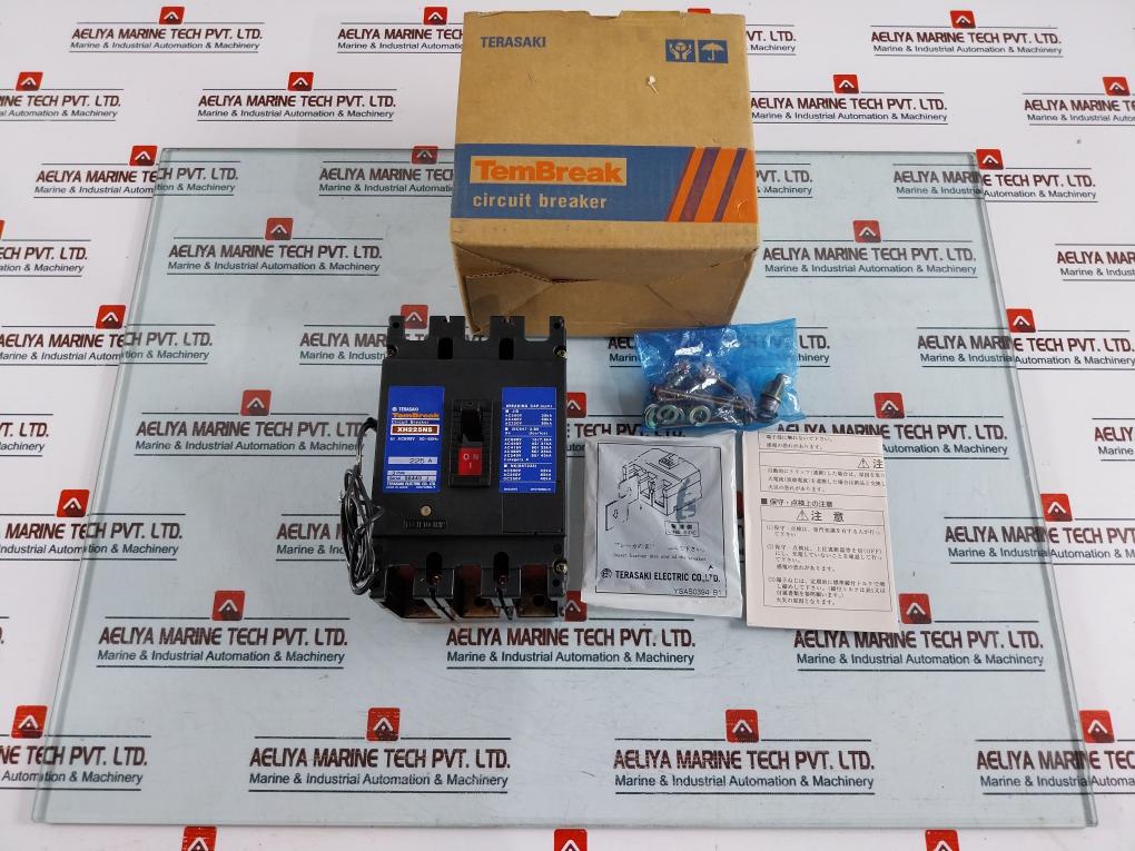 Terasaki Electric Xh225Ns Molded Case Circuit Breaker 3-pole 225A