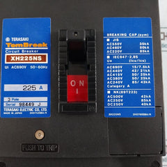 Terasaki Electric Xh225Ns Molded Case Circuit Breaker 3-pole 225A