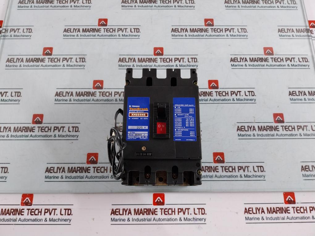 Terasaki Electric Xh225Ns Molded Case Circuit Breaker 3-pole 225A