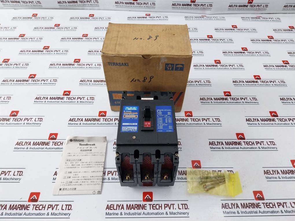 Terasaki Electric Xh225Ns Tembreak Circuit Breaker 225A 3 Pole Ac690V 50~60Hz