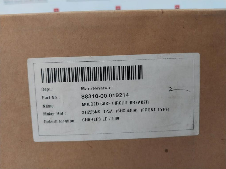 Terasaki Electric Xh225ns Circuit Breaker 125a Ac690v 50~60hz