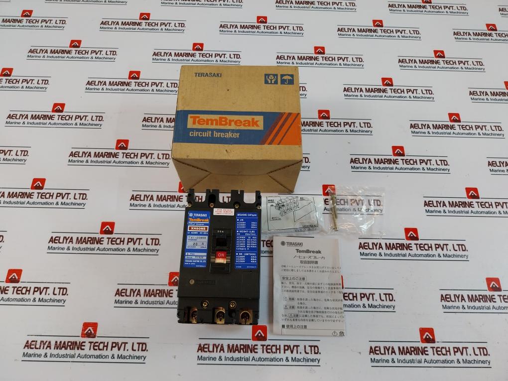 Terasaki Electric Xh50Ns Circuit Breaker 3-pole 20A Ac690V 50~60Hz