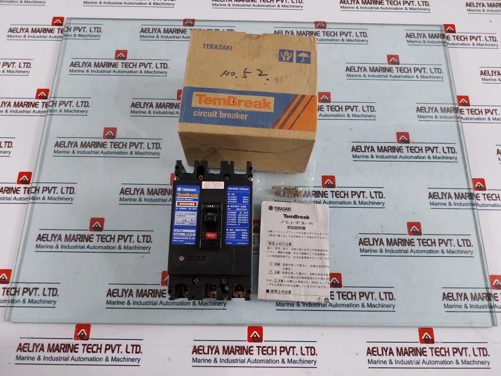 Terasaki Electric Xh50Ns Circuit Breaker 3 Pole 15A Ac690V 50~60 Hz