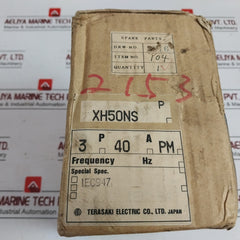 Terasaki Electric Xh50Ns Tembreak 3 Pole Circuit Breaker 40A