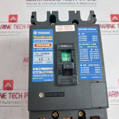 Terasaki Electric Xh50Ns Tembreak 3 Pole Circuit Breaker 40A