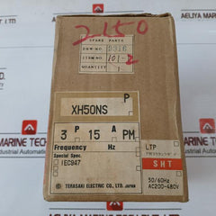 Terasaki Electric Xh50Ns Tembreak 3 Pole Circuit Breaker Ac690V 15A 200-480V