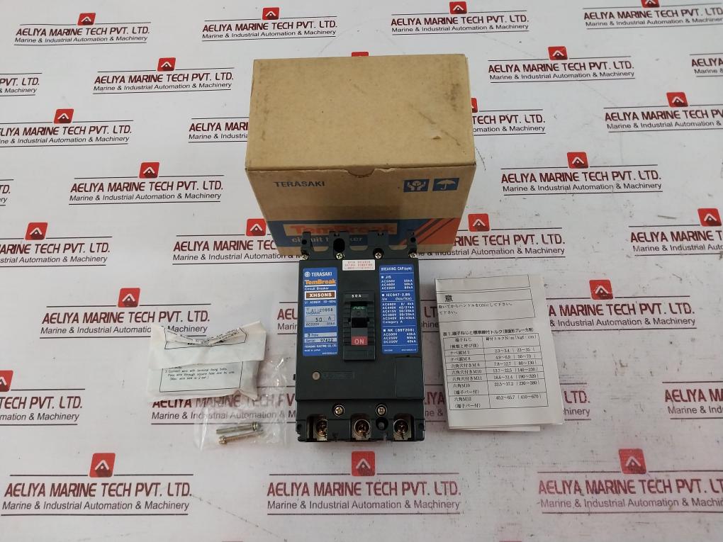 Terasaki Electric Xh50Ns Tembreak Circuit Breaker 50 A Ac220V 50/60Hz