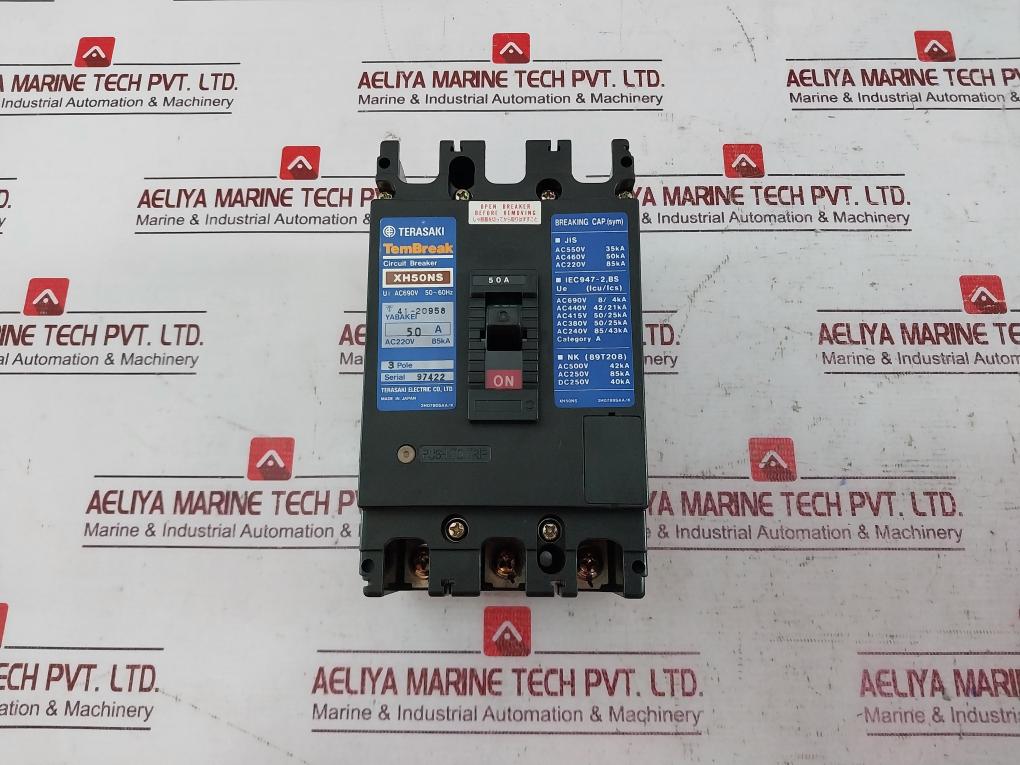 Terasaki Electric Xh50Ns Tembreak Circuit Breaker 50 A Ac220V 50/60Hz