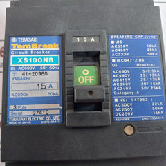 Terasaki Electric Xs100Nb 3 Pole Circuit Breaker 15A