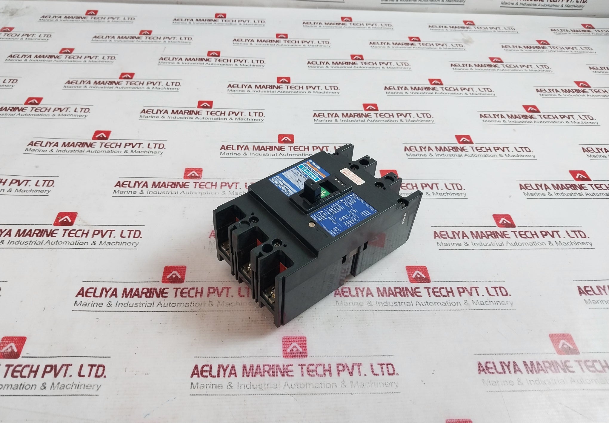 Terasaki Electric Xs100Nb 3 Pole Circuit Breaker Ui Ac690V Ac220V 50Ka 20A