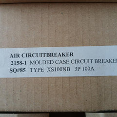 Terasaki Electric Xs100Nb Molded Case Circuit Breaker 3 Pole 100A Ac690V 50-60Hz