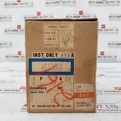 Terasaki Electric Xs100Nb No-fuse Circuit Breaker 50A Ac220V 50Ka