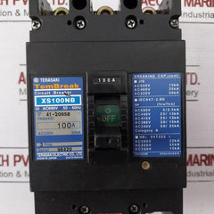 Terasaki Electric Xs100Nb Tembreak Circuit Breaker Ac220V 50Ka 100A