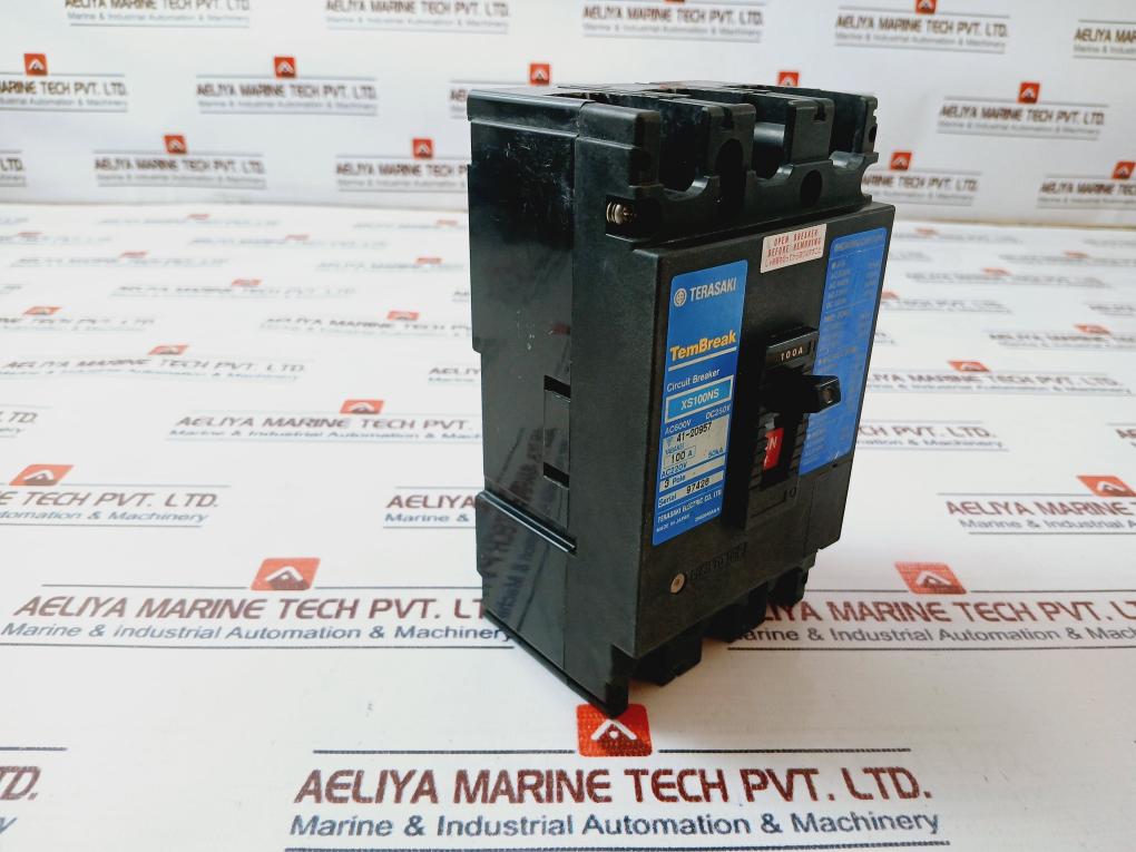 Terasaki Electric XS100NS 3 Pole Circuit Breaker 100A