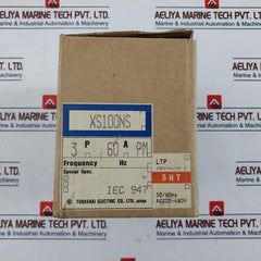 Terasaki Electric Xs100Ns 3 Pole Circuit Breaker 60A Ac600V Dc250V