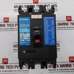 Terasaki Electric Xs100Ns 3 Pole Circuit Breaker 60A Ac600V Dc250V