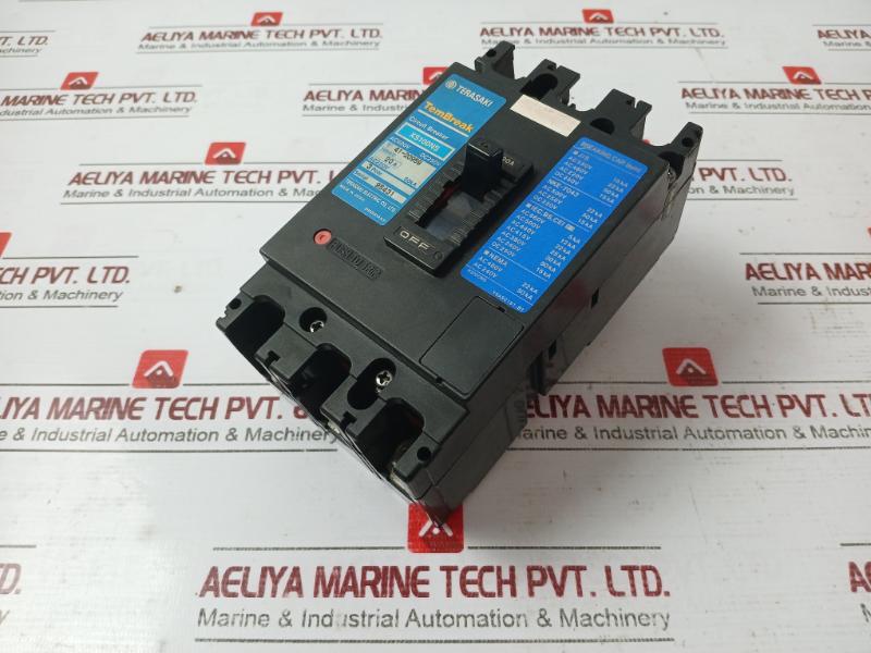 Terasaki Electric Xs100Ns Tembreak 3Pole Circuit Breaker Ac220V 50Ka Ysas0181-b1