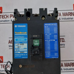 Terasaki Electric Xs100Ns 3 Pole Tembreak Circuit Breaker 30A 600Vac