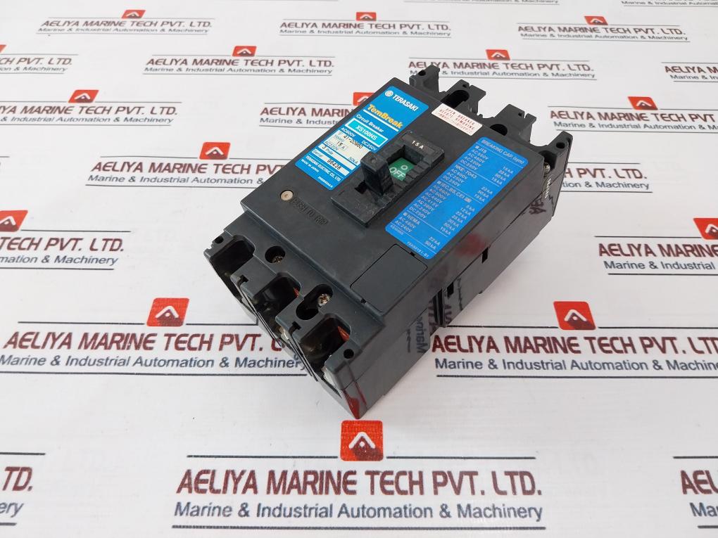 Terasaki Electric XS100NS 41-20960 Circuit Breaker 15A