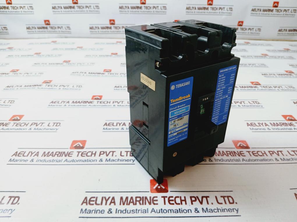 Terasaki Electric XS100NS 75A Circuit Breaker 41-20957