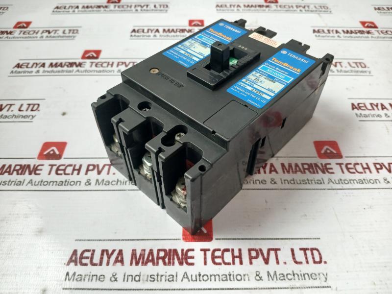 Terasaki Electric Xs100Ns Circuit Breaker 3 Pole Ac 600V Dc250V 20A Ac220V 50Ka