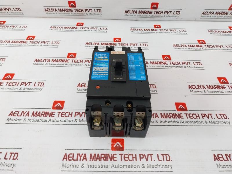 Terasaki Electric Xs100Ns Tembreak 3 Pole Circuit Breaker Ac600V Dc250V 50Ka