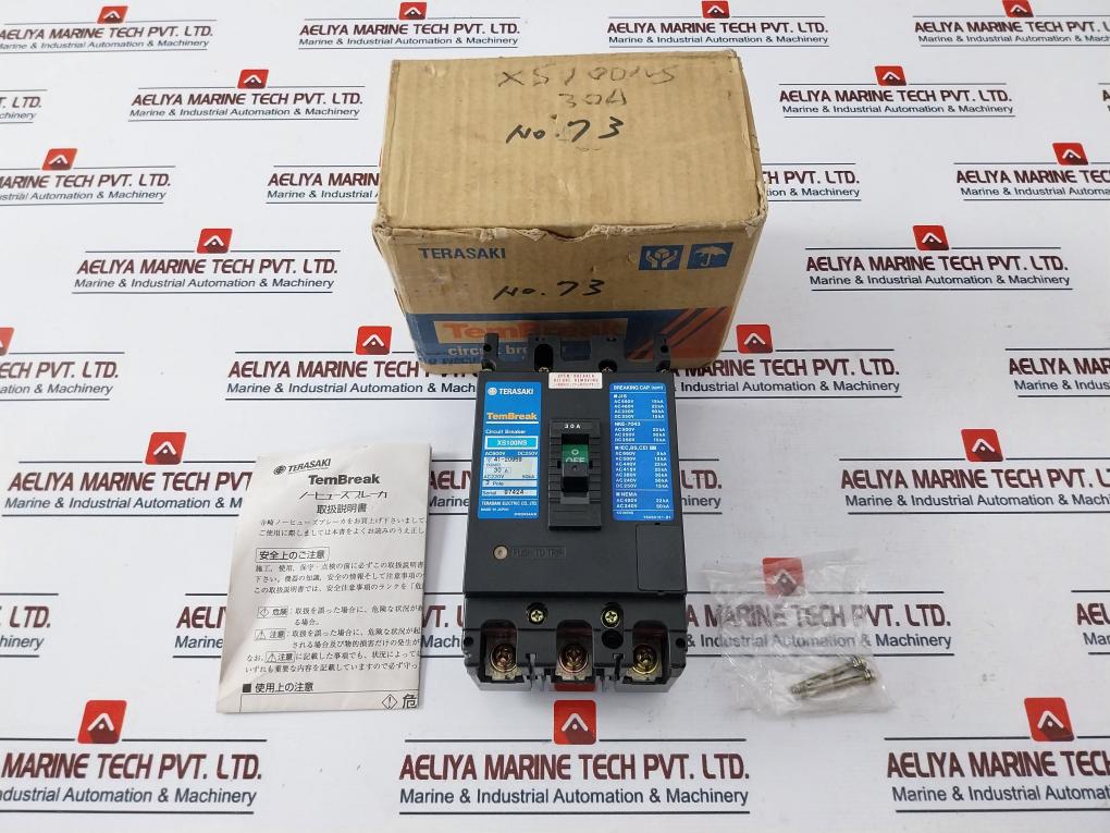 Terasaki Electric Xs100Ns Tembreak Circuit Breaker 30A