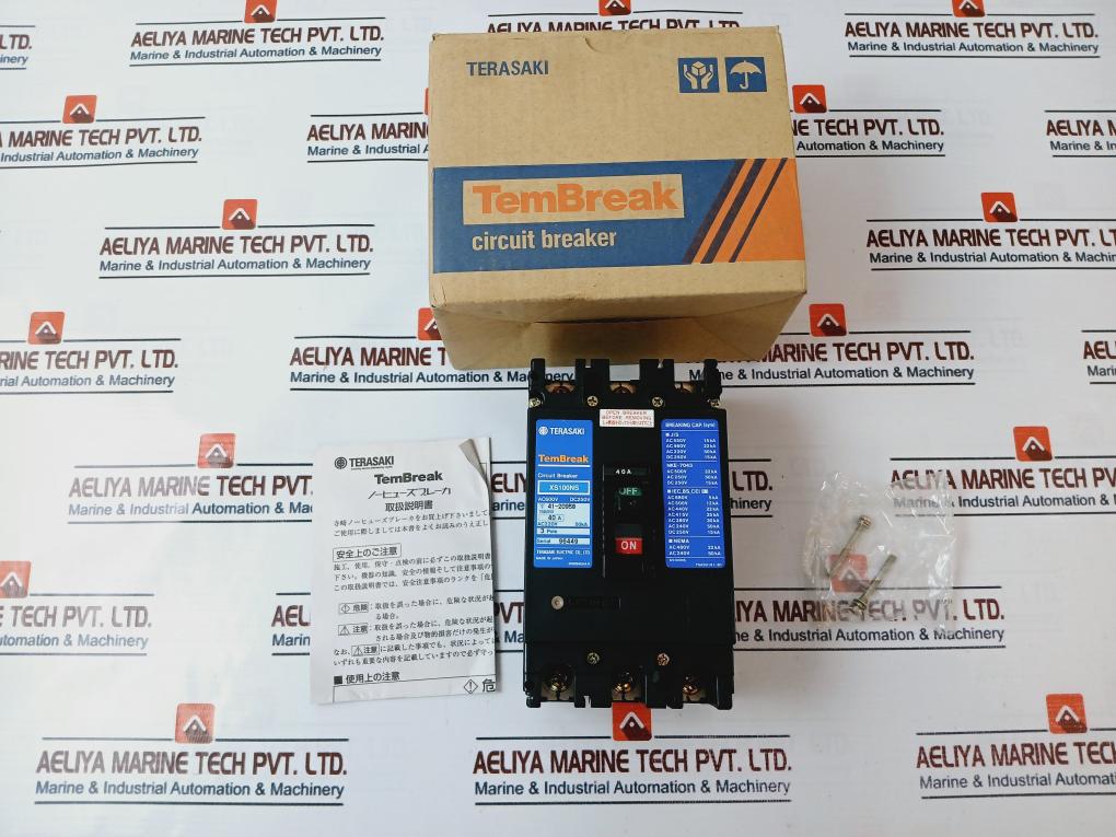 Terasaki Electric Xs100Ns Tembreak Circuit Breaker 40A