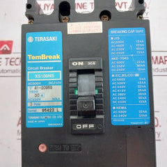 Terasaki Electric Xs100Ns Tembreak Circuit Breaker Ac 600V Dc 250V Ac220V 50Ka