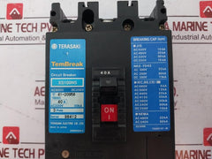 Terasaki Electric Xs100Ns Tembreak Circuit Breaker Ac 600V Dc 250V Ac220V