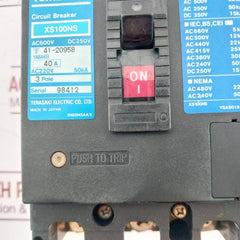 Terasaki Electric Xs100Ns Tembreak Circuit Breaker Ac 600V Dc 250V Ac220V