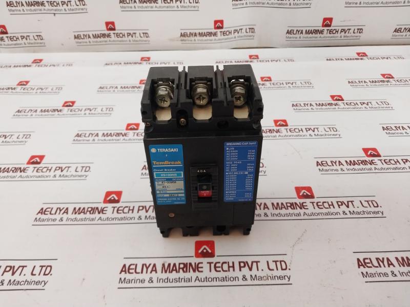 Terasaki Electric Xs100Ns Tembreak Circuit Breaker Ac 600V Dc 250V Ac220V