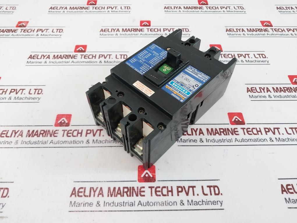 Terasaki Electric Xs100Nb 3 Pole Tembreak Circuit Breaker 100A Ac220V 50Ka