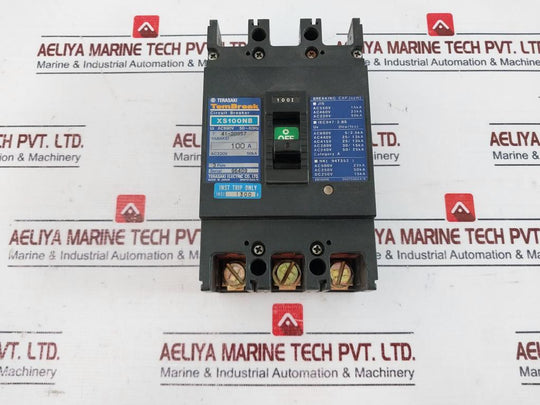 Terasaki Electric Xs100Nb 3 Pole Circuit Breaker 50A Ac690V