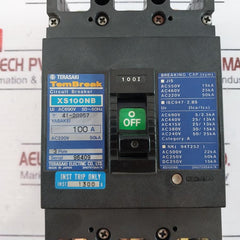 Terasaki Electric Xs100Nb 3 Pole Circuit Breaker 50A Ac690V