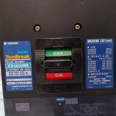 Terasaki Electric Xs1200Ne, 3 Pole Circuit Breaker 690Vac 50~60Hz