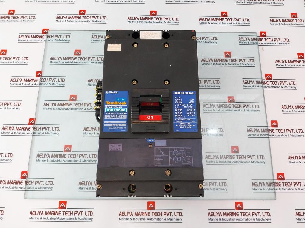 Terasaki Electric Xs1200Ne, 3 Pole Circuit Breaker 690Vac 50~60Hz