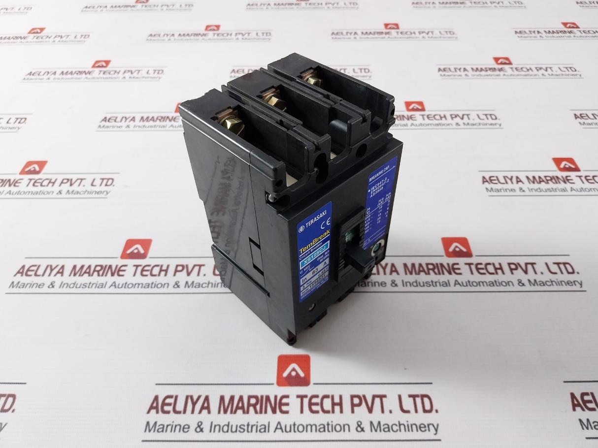 Terasaki Electric Xs125Cj Circuit Breaker 3 Pole 690V 50/60Hz 63A