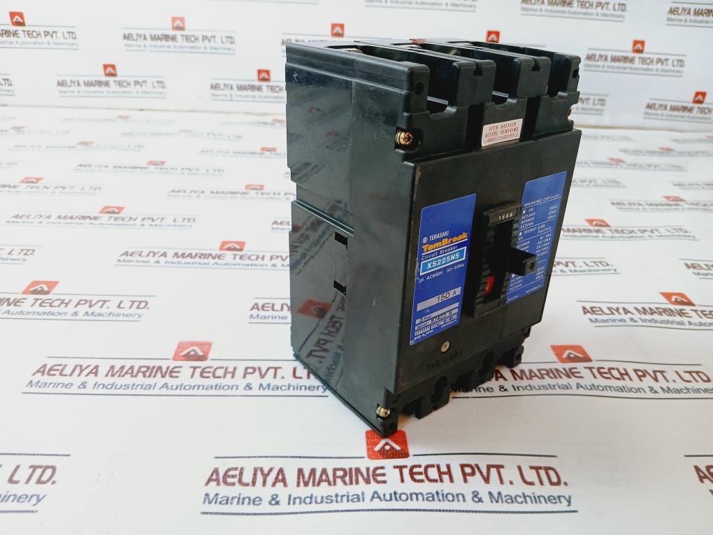 Terasaki Electric Xs225Bns Circuit Breaker 150A 3 Pole Ac690V 50~60Hz