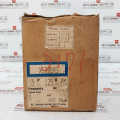Terasaki Electric Xs225Ns 3 Pole Circuit Breaker 125A Ac690V 2H0752Saa/K