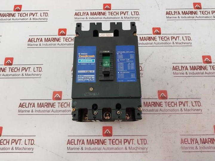 Terasaki Electric Xs225Ns 3 Pole Circuit Breaker 125A Ac690V 2H0752Saa/K
