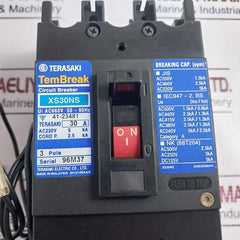 Terasaki Electric Xs30ns Tembreak Circuit Breaker