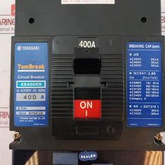 Terasaki Electric Xs400Cs 3Pole Tembreak Circuit Breaker Ac690V 200-480V 400A