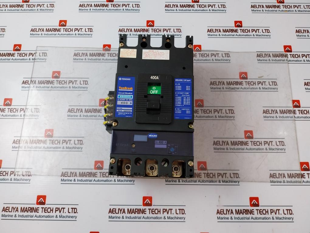 Terasaki Electric Xs400Cs Circuit Breaker 400A With Xcu1S Uvt Controller