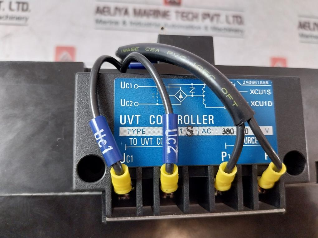 Terasaki Electric Xs400Cs Circuit Breaker 400A With Xcu1S Uvt Controller