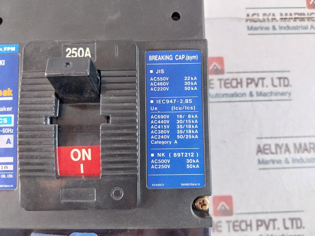 Terasaki Electric Xs400Cs Tembreak Circuit Breaker 250A