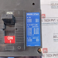 Terasaki Electric Xs400Cs Tembreak Circuit Breaker 250A