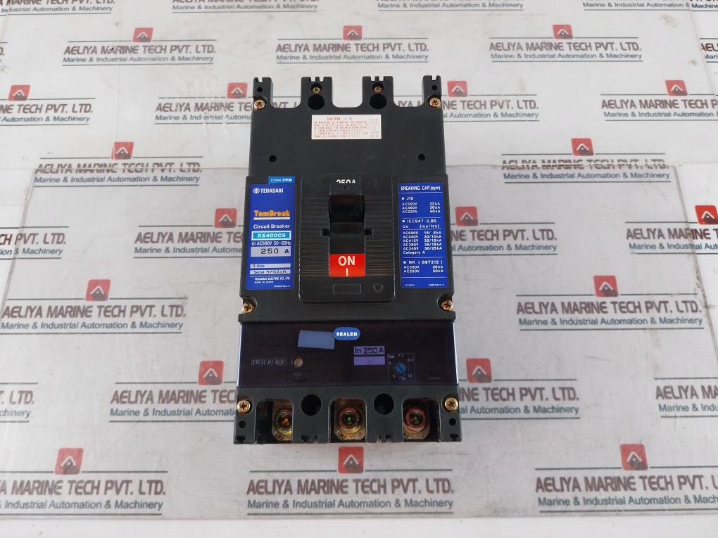 Terasaki Electric Xs400Cs Tembreak Circuit Breaker 250A