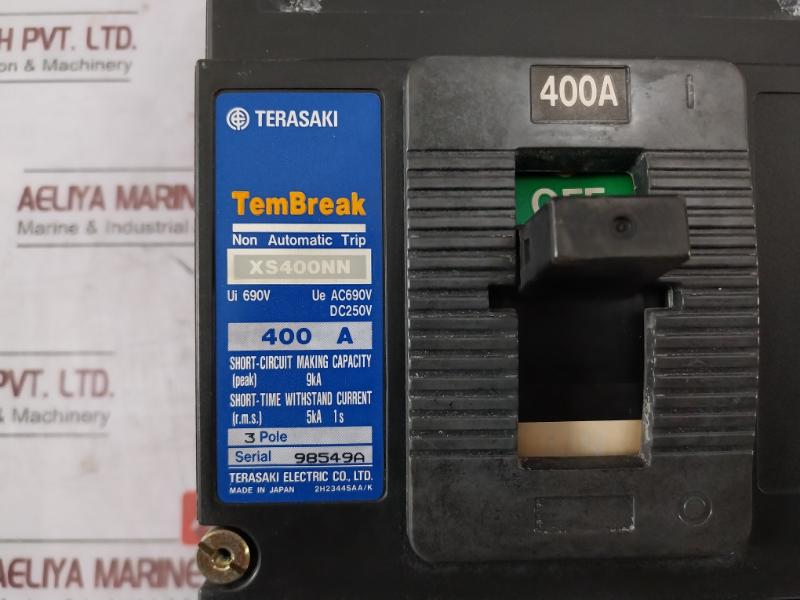 Terasaki Electric Xs400Nn Non Automatic Trip 2H2344Saa/K 100-115V 50/60Hz