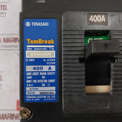 Terasaki Electric Xs400Nn Non Automatic Trip 2H2344Saa/K 100-115V 50/60Hz